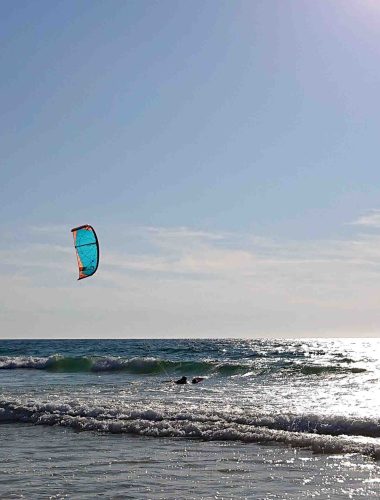 cours kitesurf nage tractee