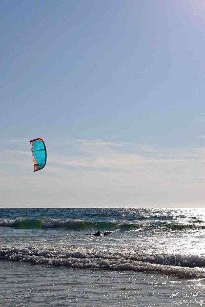 cours kitesurf nage tractee