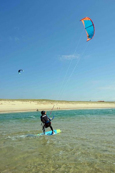 cours kitesurf waterstart