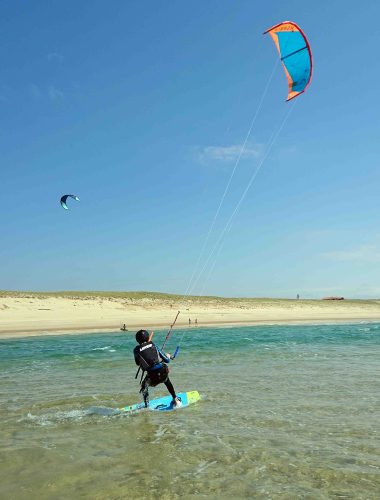 cours kitesurf waterstart